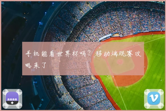 手机能看世界杯吗?移动端观赛攻略来了