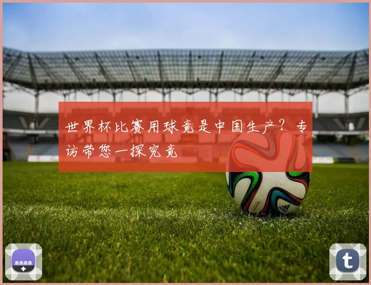 世界杯比赛用球竟是中国生产？专访带您一探究竟