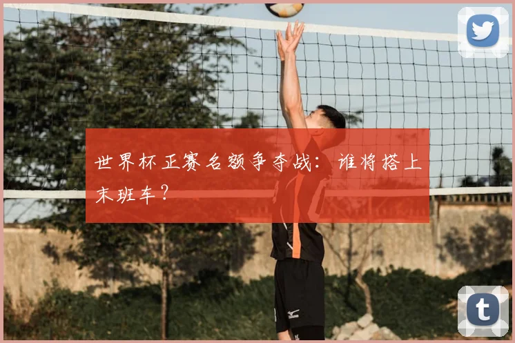 世界杯正赛名额争夺战:谁将搭上末班车?