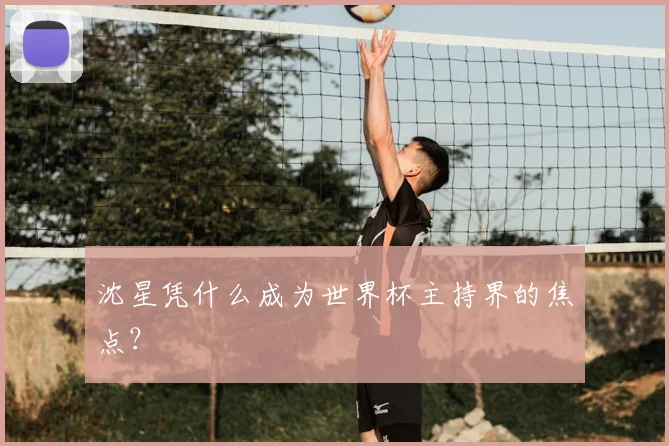 沈星凭什么成为世界杯主持界的焦点？
